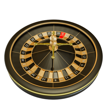 Dark  Roulette Casino 3D Design Elements png