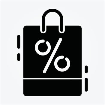Isolated Ecommerce Theme Glyph Icons EPS 10 Free Vector Graphic
