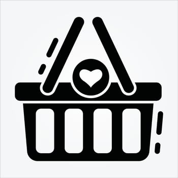 Isolated Ecommerce Theme Glyph Icons EPS 10 Free Vector Graphic