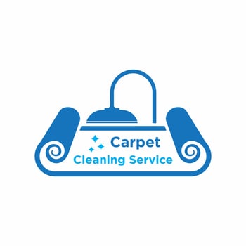 Carpet Logo - Carpet Cleaning Service Logo Template vector