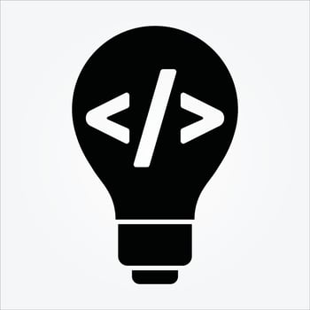 Isolated Internet of Things Glyph Icons EPS 10 Free Vector Graphic