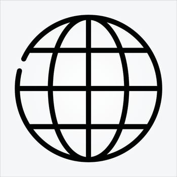 Isolated Internet of Things Line Icons EPS 10 Free Vector Graphic