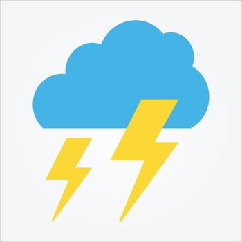 Isolated Weather Icons EPS 10 Free Vector Graphic