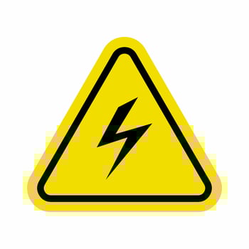 Electricity  danger Icon vector