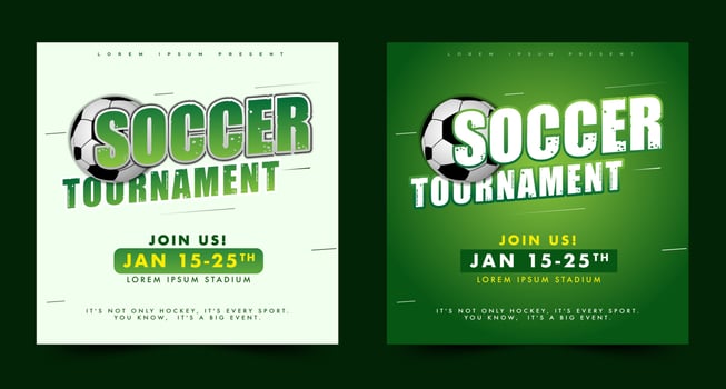 Soccer Sport Event Tournament vector