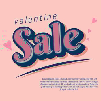 Sale Banner bold, elegant template style vector