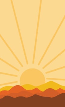 summer atmosphere background illustration vector