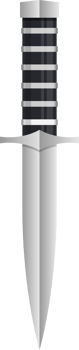 Realistic dagger clipart design illustration png