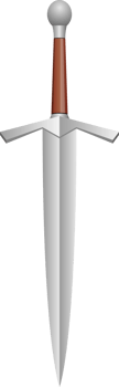 Realistic dagger clipart design illustration png