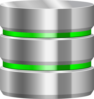 Data server clipart design illustration png