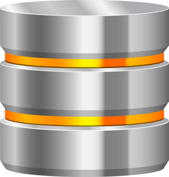 Data server clipart design illustration png