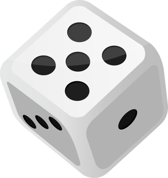 Casino dice clipart design illustration png