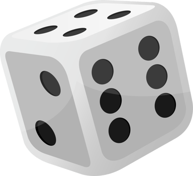 Casino dice clipart design illustration png