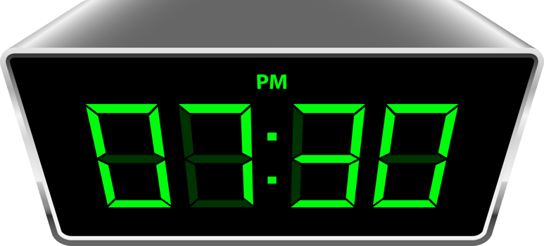 Digital clock clipart design illustration png