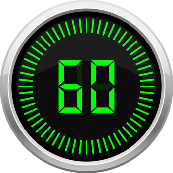 Digital timer clipart design illustration png