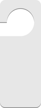 Door hanger clipart design illustration png