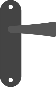 Door handles clipart design illustration png