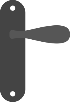 Door handles clipart design illustration png