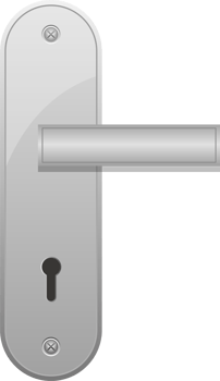 Door handles clipart design illustration png