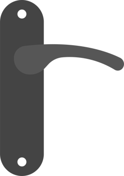 Door handles clipart design illustration png