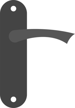 Door handles clipart design illustration png