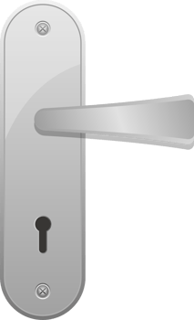 Door handles clipart design illustration png