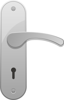 Door handles clipart design illustration png