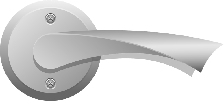 Door handles clipart design illustration png