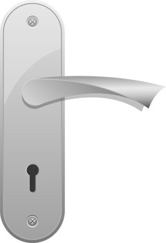Door handles clipart design illustration png
