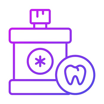 mouth wash Modern concepts design, vector illustration