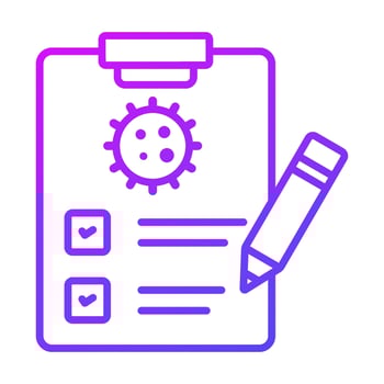 covid test Modern concepts design, vector illustration
