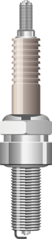 Spark plug clipart design illustration png