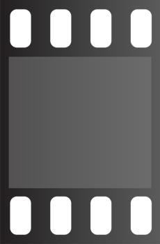 Camera film roll clipart design illustration png