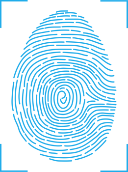 Unlock fingerprint scan clipart design illustration png