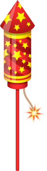 Firecrackers clipart design illustration png