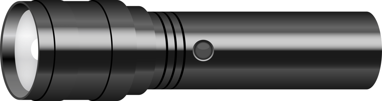 Flashlight clipart design illustration png