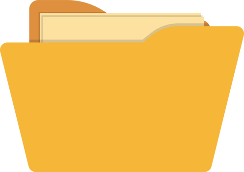 Folder icon clipart design illustration png