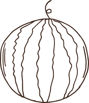 Hand drawn fruits clipart design illustration png