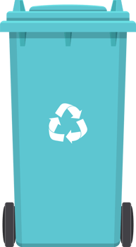 Garbage truck clipart design illustration png