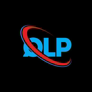 QLP logo. QLP letter. QLP letter logo design. Initials QLP logo linked with circle and uppercase monogram logo. QLP typography for technology, business and real estate brand. vector