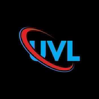 UVL logo. UVL letter. UVL letter logo design. Initials UVL logo linked with circle and uppercase monogram logo. UVL typography for technology, business and real estate brand. vector