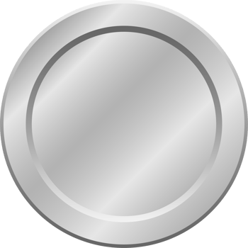 Shiny coins clipart design illustration png