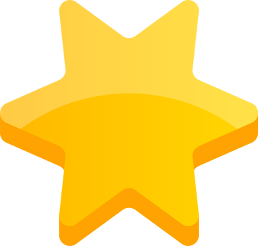 Golden stars clipart design illustration png