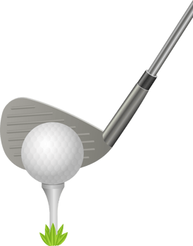 Golf clipart design illustration png