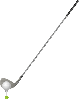 Golf clipart design illustration png