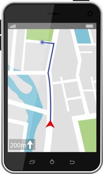 Gps navigation system clipart design illustration png
