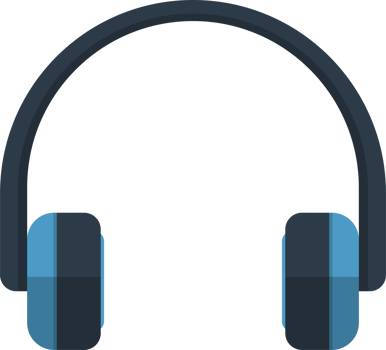 Headphones clipart design illustartion png