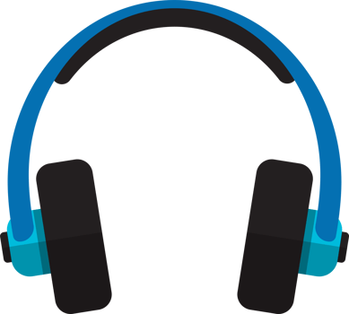 Headphones clipart design illustartion png