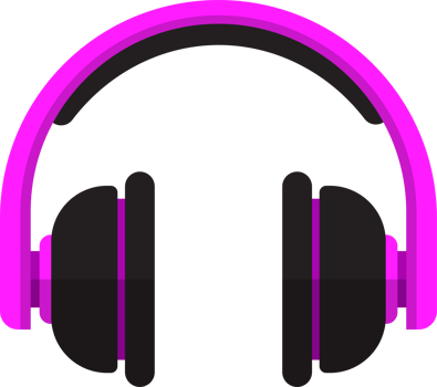 Headphones clipart design illustartion png