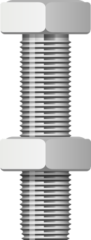 Hex bolt clipart design illustration png